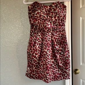Leopard print dress